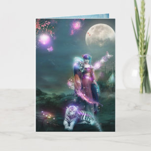 Carte de voeux de la fable de l'harmonie