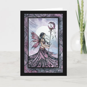 Carte de vœux de la fée Purple Dream