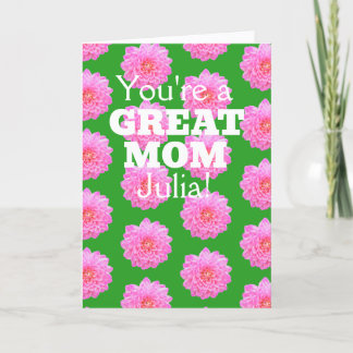 Carte de vœux de la fête des Mères Julia par Jo Im