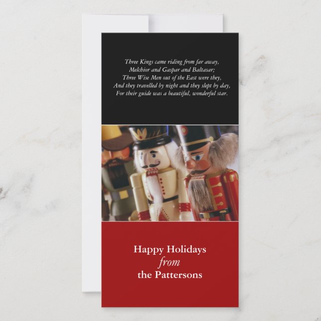Carte de vœux de la fête des Rois mages (Devant)