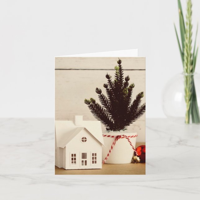 Carte de voeux de la maison de vacances (Devant)