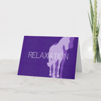 Carte de voeux de la RELAXATION 5x7