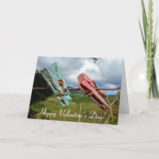 Carte de voeux de la Saint Valentin (Devant)