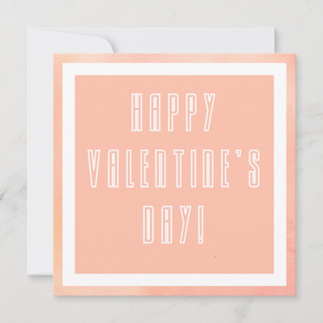 Carte de voeux de la Saint-Valentin (Devant)