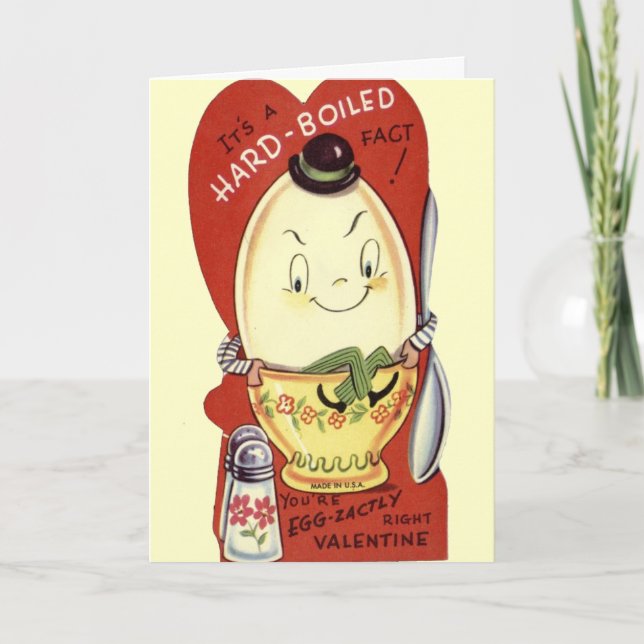 Carte de voeux de la Saint-Valentin en dur (Devant)
