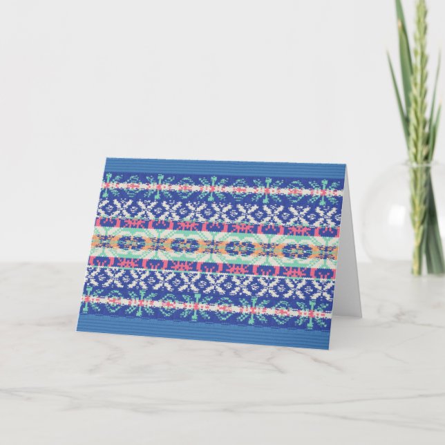 Carte de voeux de la saison des fêtes (Devant)