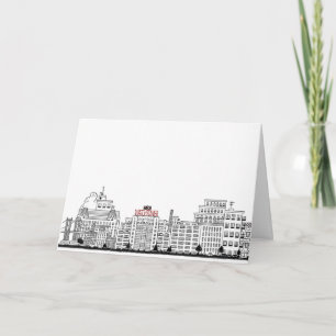 Carte de voeux de la tour de guet Columbia Heights