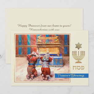 Carte de voeux de l'Ancien Testament Fine Art Pass