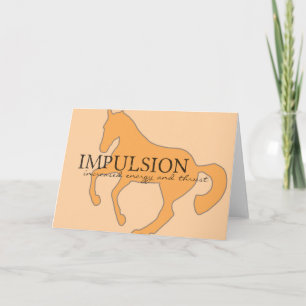 CARTE DE VOEUX De l'IMPULSION 5x7