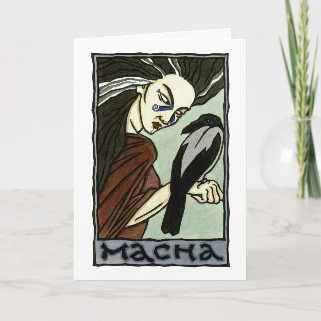 Carte de voeux de Macha (Devant)