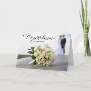 Carte de Vœux de Mariage