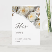 Carte de voeux de mariage aux roses 3D blanc ivoir