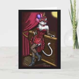 Carte de voeux de Mlle Kitty