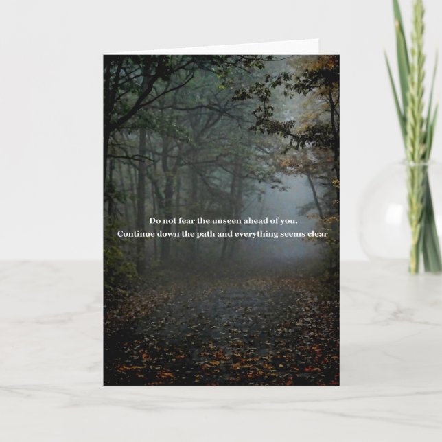 carte de voeux de motivation (Devant)