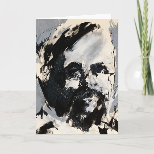 Carte de voeux de musique classique - Debussy (Devant)