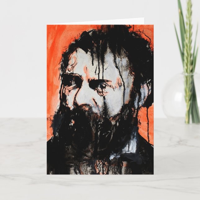 Carte de voeux de musique classique - Dvorak (Devant)