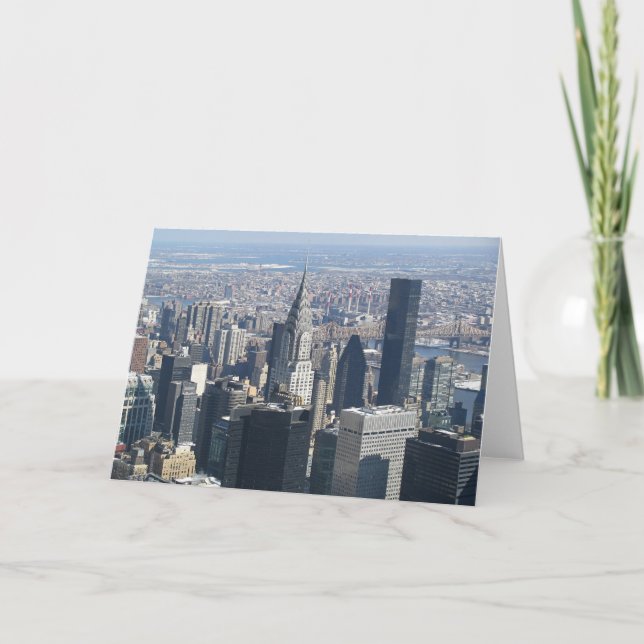 Carte de voeux de New York City (Devant)