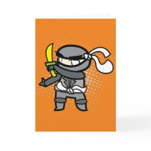 Carte de voeux de Ninja