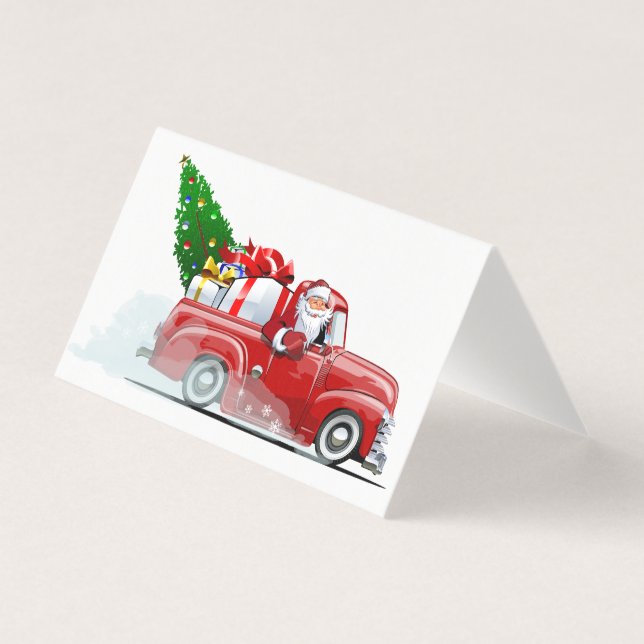 Carte de vœux de Noël (Front)