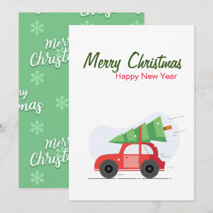 Carte de voeux de Noël