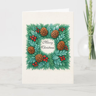 Carte de vœux de Noël