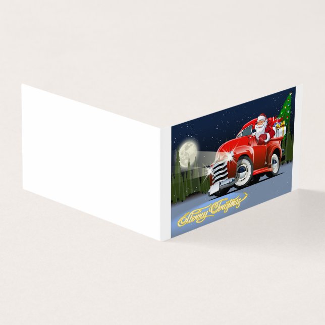 Carte de vœux de Noël (Outside)