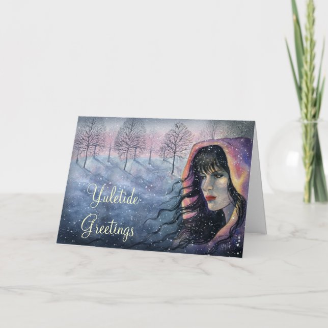 Carte de voeux de Noël (Devant)