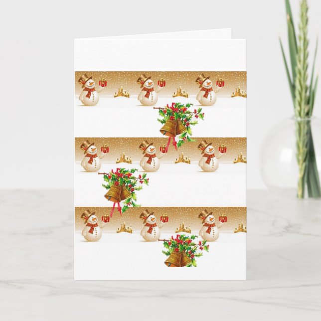 Carte de voeux de Noël (Devant)