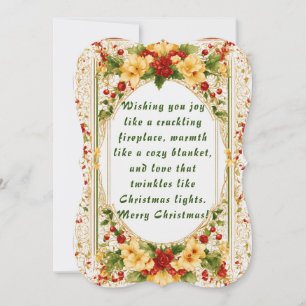 Carte de voeux de Noël