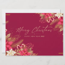 Carte de vœux de Noël
