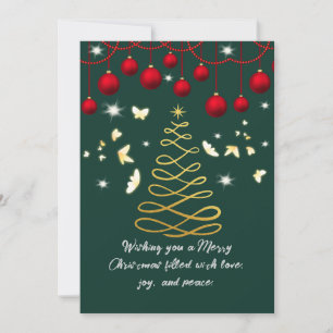 Carte de vœux de Noël