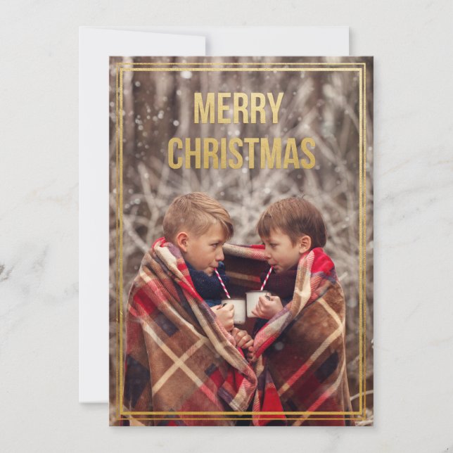 Carte de voeux de Noël (Devant)