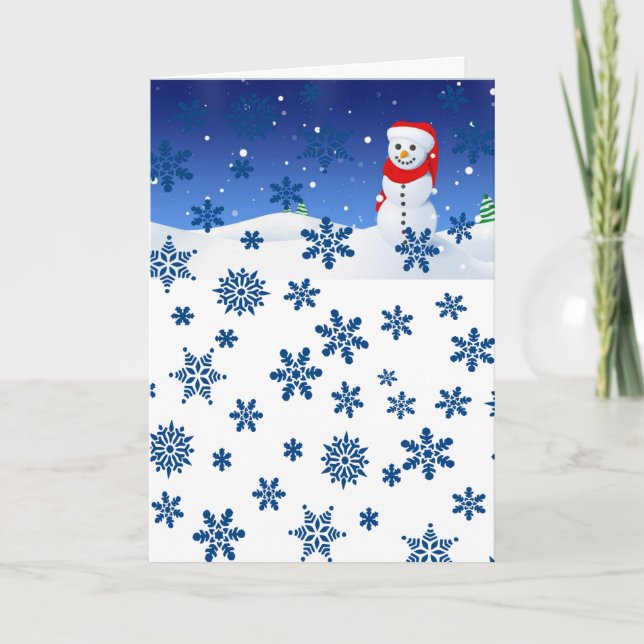 Carte de voeux de Noël (Devant)