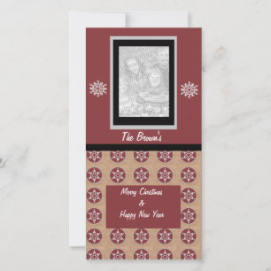 Carte de voeux de Noël