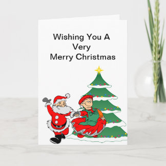 Carte de voeux de Noël