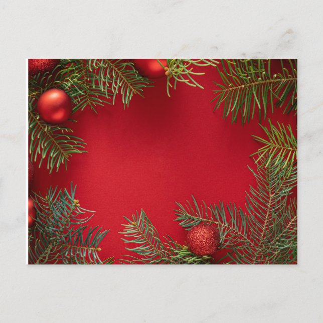 Carte de voeux de Noël (Devant)