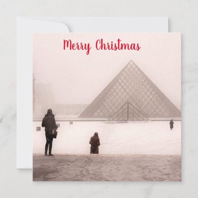 Carte de voeux de Noël (Devant)