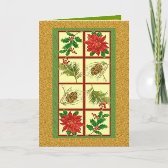 Carte de voeux de Noël (Devant)