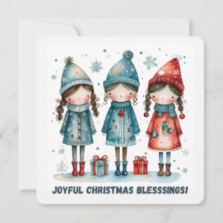 Carte de vœux de Noël