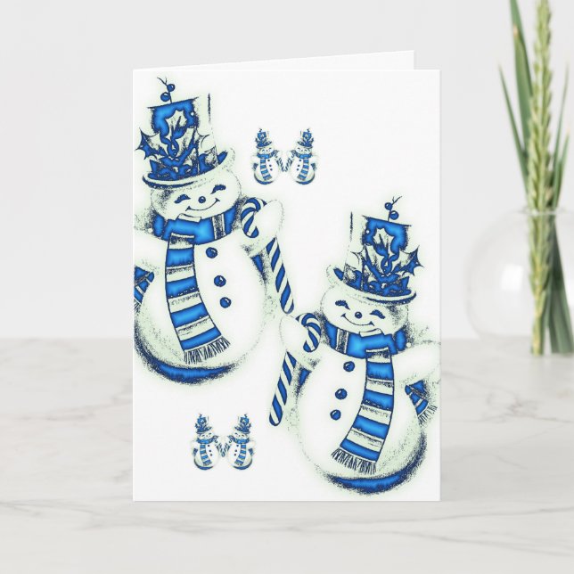 Carte de voeux de Noël (Devant)