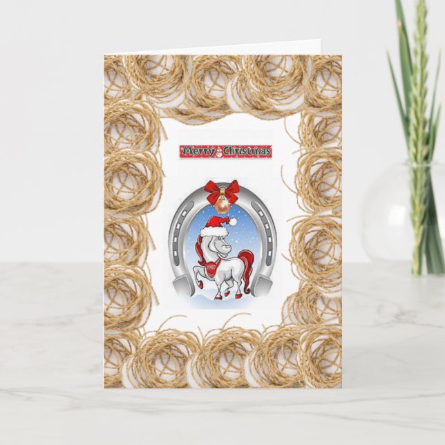 Carte de voeux de Noël (Devant)