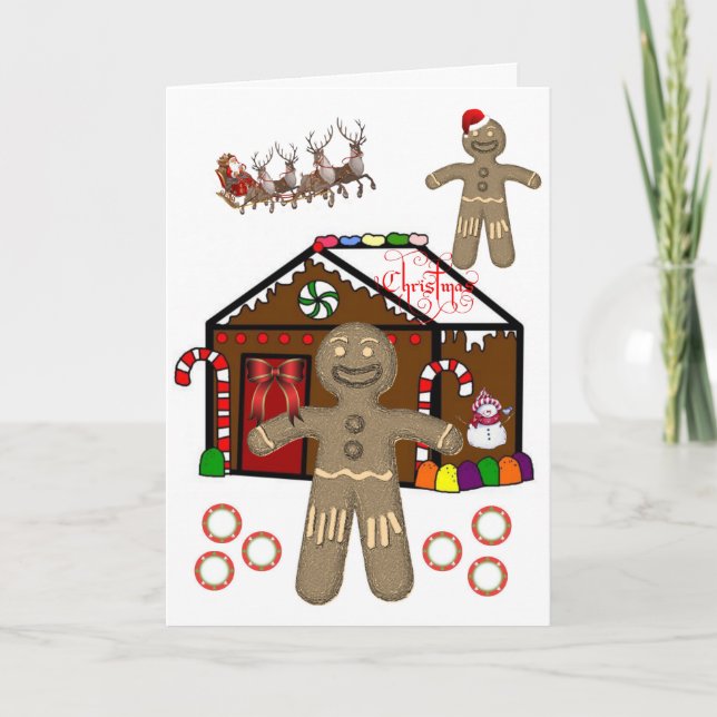 Carte de voeux de Noël (Devant)