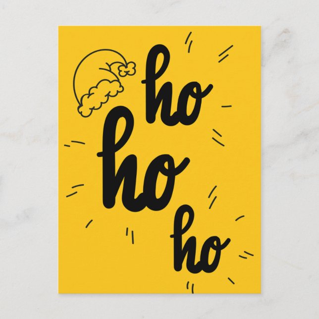 Carte de voeux de Noël amusante (Devant)