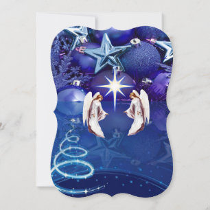 Carte de voeux de Noël, Ange de Noël