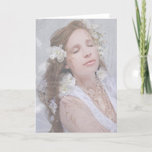 Carte de voeux de Noël Angel "Serenity"