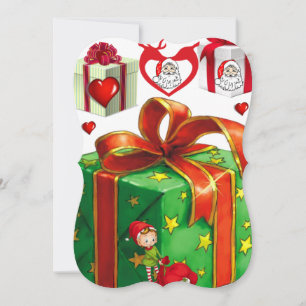 Carte de voeux de Noël Appartement