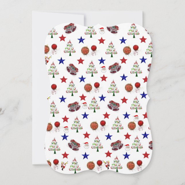 Carte de voeux de Noël Appartement (Devant)