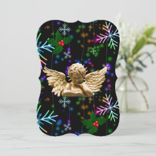 Carte de voeux de Noël Appartement, Angel