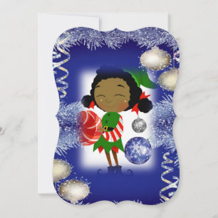 Carte de voeux de Noël Appartement, Elf