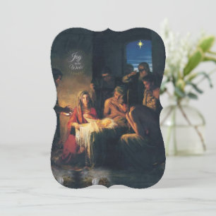 Carte de voeux de Noël Appartement, Jésus Christ